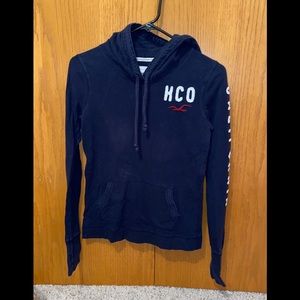 Hooded long sleeve shirt